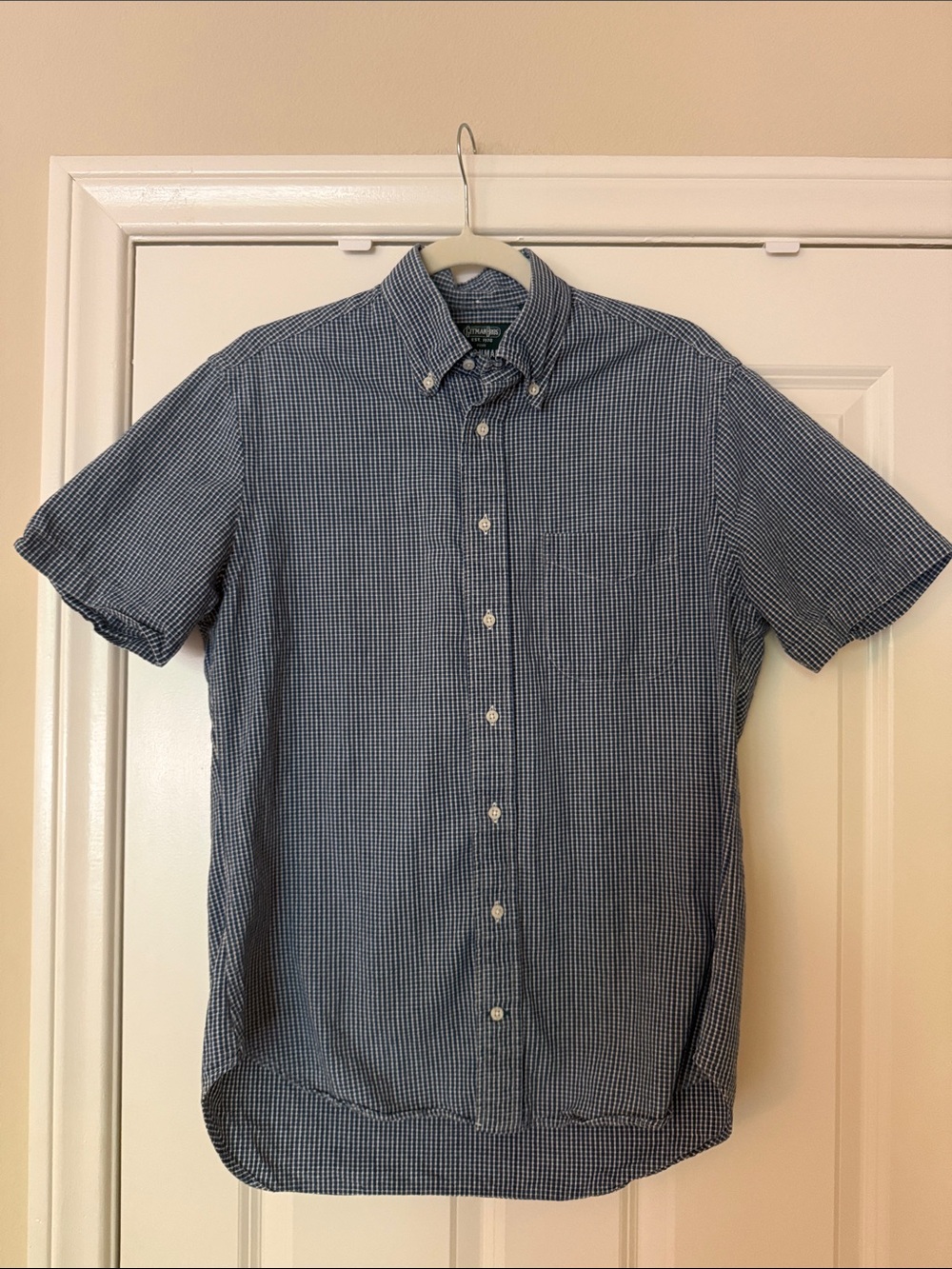 Gitman Bros Unionmade Vintage Men's Blue Check Jacket